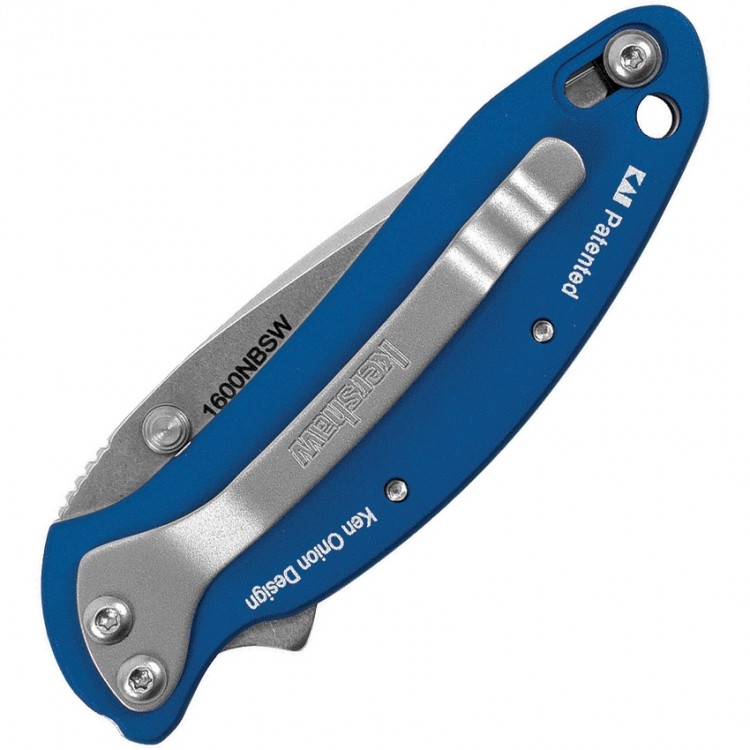 Taschenmesser Kershaw Chive Linerlock A/O blue 1600NBSW Taschenmesser Kershaw Chive Linerlock A/O blue 1600NBSW