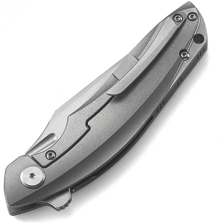 Cuchillo Bestech Ghost Titanium folding  gray BT1905A Cuchillo Bestech Ghost Titanium folding  gray BT1905A