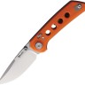 Складной нож Reate Knives PL-XT Pivot Lock | Orange SW