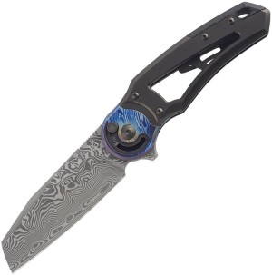 Cuchillo plegable | Navajas Fox Metamorphosis Radius Lock | Damascus