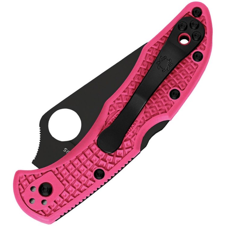Складной нож Spyderco Pink Heals Delica | Lockback