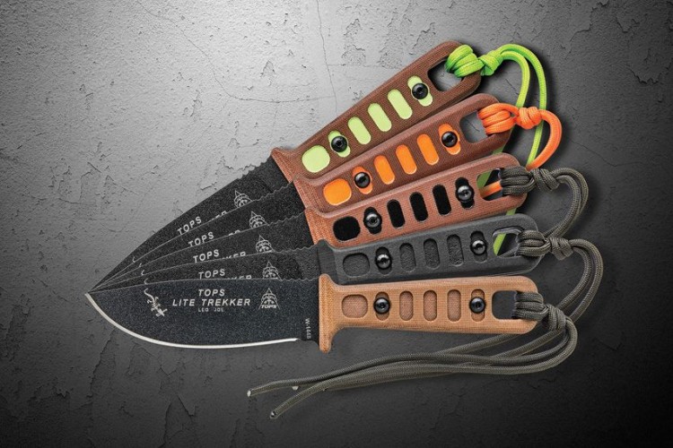 Feststehendes Messer TOPS Lite Trekker Survival