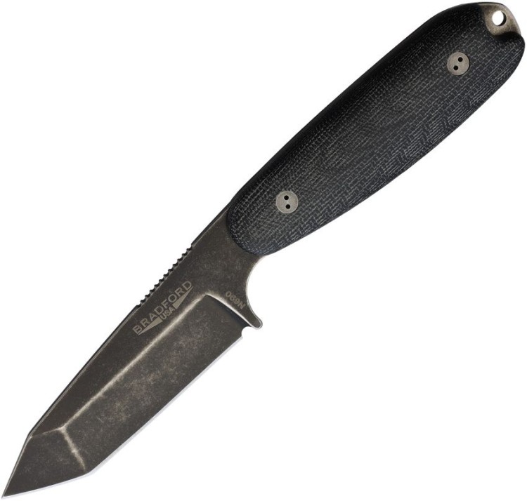 Feststehendes Messer Bradford Knives Guardian 3.5 | Tanto 3D Black