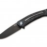 MKM Knives Arvenis Carbon Fibre folding knife MKFX01MCT
