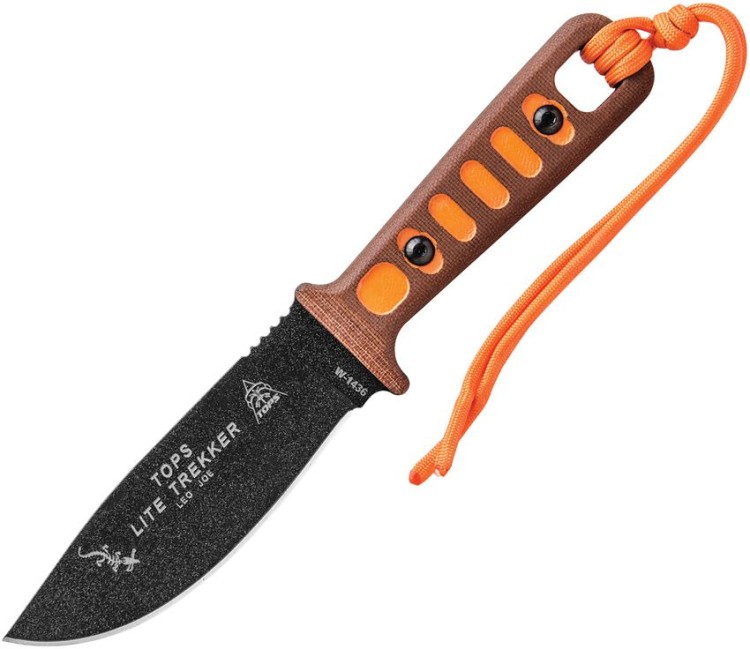 Cuchillo Cuchillo de supervivencia TOPS Lite Trekker Survival Hunter