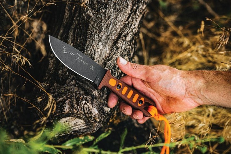 Überlebensmesser TOPS Lite Trekker Survival Hunter