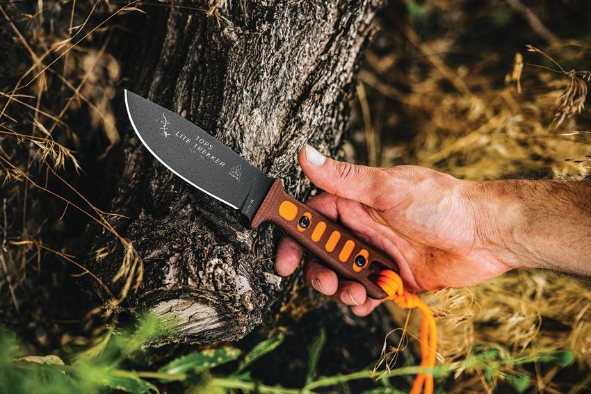TOPS Fixed Blade Knife Lite Trekker Survival Standard TPTLT01SB For Sale Online
