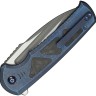 Cuchillo Cuchillo plegable | Navajas We Knife Sylox M390 | Blue Titanium