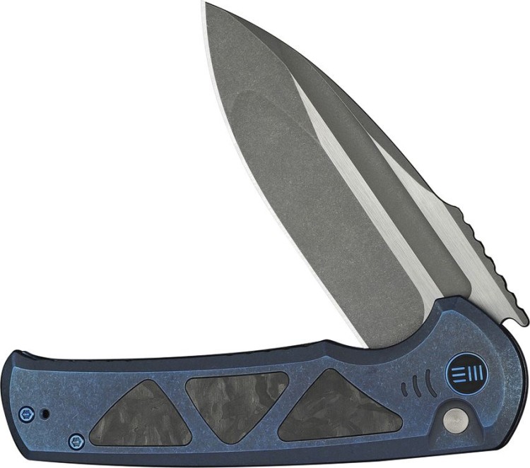 Cuchillo Cuchillo plegable | Navajas We Knife Sylox M390 | Blue Titanium Cuchillo Cuchillo plegable | Navajas We Knife Sylox M390 | Blue Titanium
