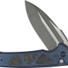 Cuchillo Cuchillo plegable | Navajas We Knife Sylox M390 | Blue Titanium