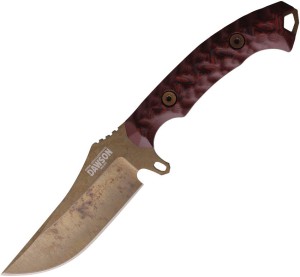Cuchillo | Navajas Dawson Knives Woodsman | Black/Red | MagnaCut 
