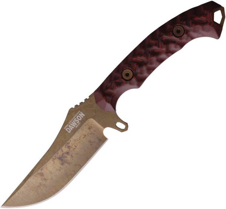 Нож Dawson Knives Woodsman | Black/Red | MagnaCut 