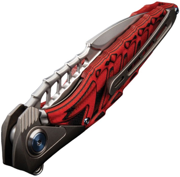 Rike Knife Thor 7 Integral Framelock | Red
