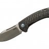 Складной нож MKM Knives Colvera folding knife carbon fiber MKLS02-CT