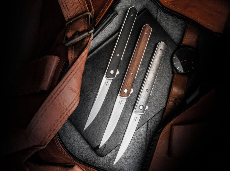 Складной нож Böker Plus Kwaiken Air Cocobolo Brown 01BO168 Складной нож Böker Plus Kwaiken Air Cocobolo Brown 01BO168
