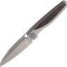 Cuchillo Cuchillo plegable | Navajas Rike Knife Baidi-S | Linerlock Red CF