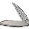 WE Knife Fluxor Damascus | Titanium