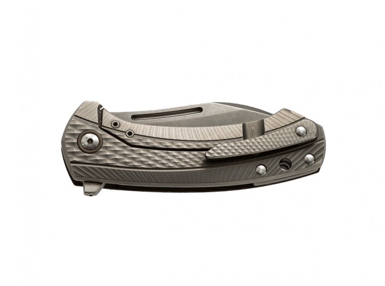 Cuchillo MKM Knives Colvera folding knife green canvas micarta MKLS02-GCT Cuchillo MKM Knives Colvera folding knife green canvas micarta MKLS02-GCT