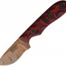 Dawson Knives Field Guide Red and Black