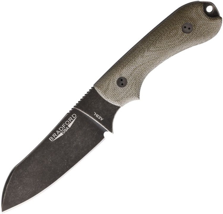 Нож Bradford Knives Guardian 3 Nimbus 3D OD, Green
