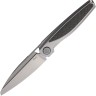 Cuchillo Cuchillo plegable | Navajas Rike Knife Baidi-S | Linerlock Black CF 
