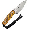 Feststehendes Messer CIVIVI Propugnator Ultem Amber