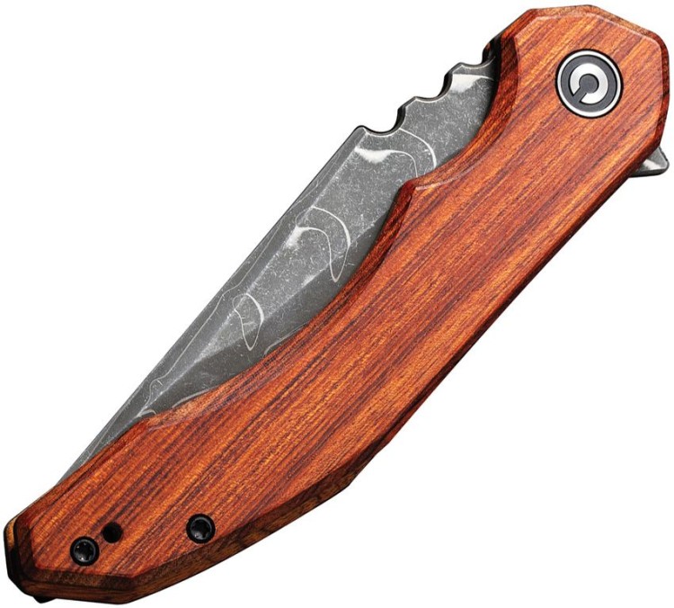 CIVIVI Bluetick Guibourtia Damascus folding knife CIVIVI Bluetick Guibourtia Damascus folding knife