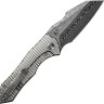 Cuchillo Cuchillo plegable | Navajas We Knife | High-Fin XL Framelock | Damascus