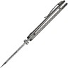 Cuchillo Cuchillo plegable | Navajas We Knife | High-Fin XL Framelock | Damascus