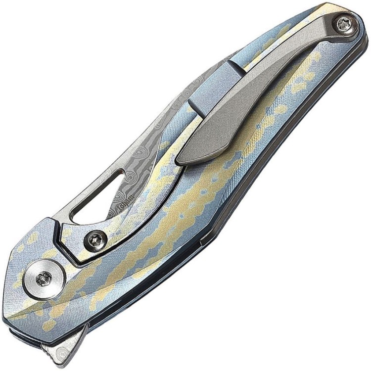 Cuchillo Cuchillo plegable | Navajas Bestech Knives The Reticulan | Framelock Blue