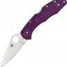 Складной нож Spyderco Delica 4  FRN Flat Ground purple C11FPPR