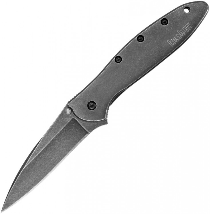 Складной нож Kershaw Leek Framelock A/O Blackwash 1660BWWM