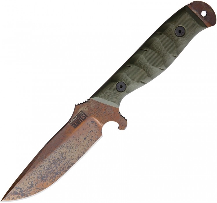 Dawson Knives Pathfinder arizona copper оливковый