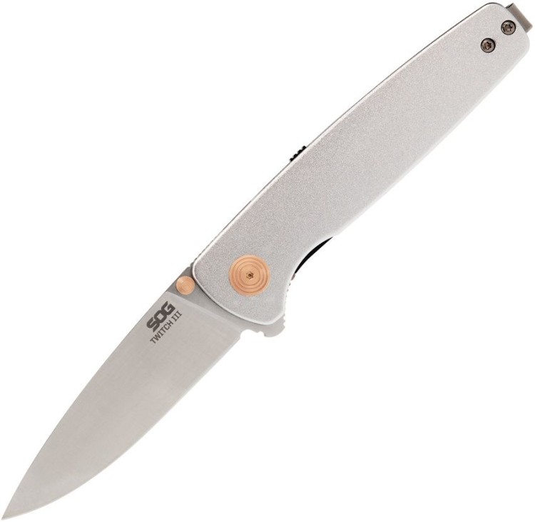 SOG Twitch III Satin folding knife