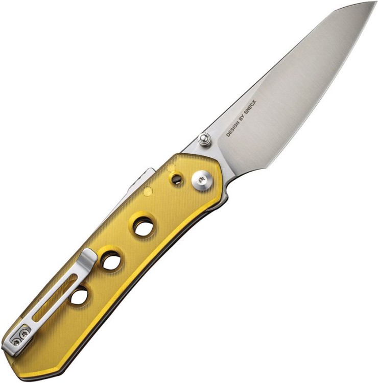 CIVIVI Vision FG Ultem Amber folding knife CIVIVI Vision FG Ultem Amber folding knife