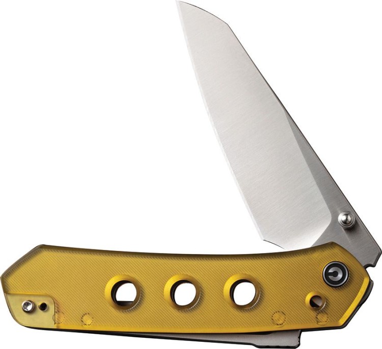 CIVIVI Vision FG Ultem Amber folding knife CIVIVI Vision FG Ultem Amber folding knife