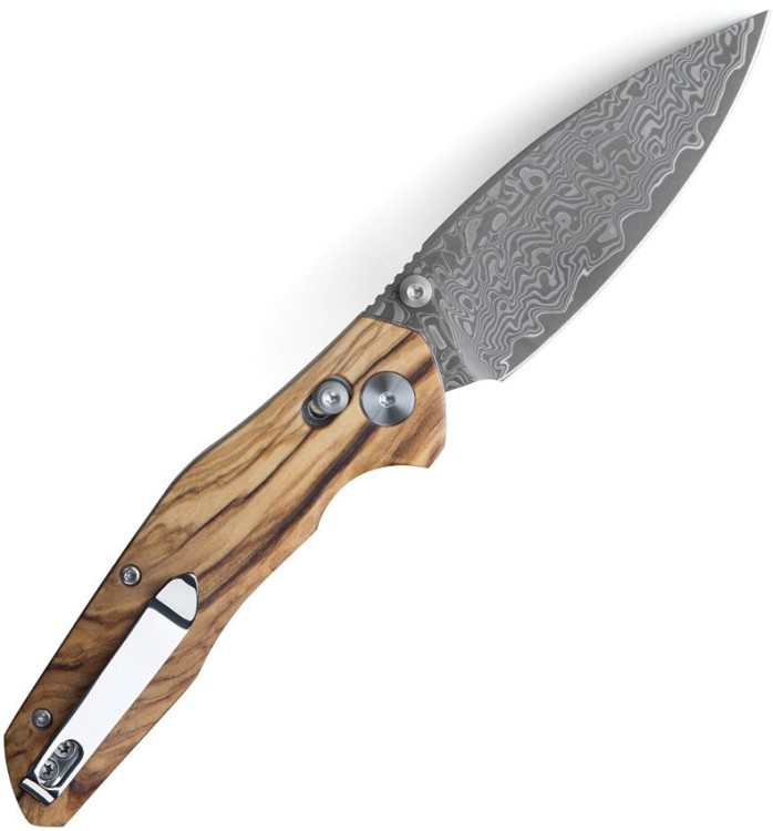 Cuchillo Cuchillo plegable | Navajas Bestech Knives Ronan B-Lock | Damascus Olive