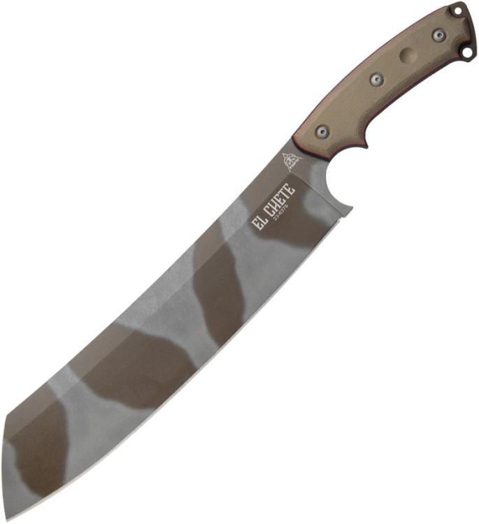 Feststehendes Messer TOPS El Chete | Midnight Bronze Camo