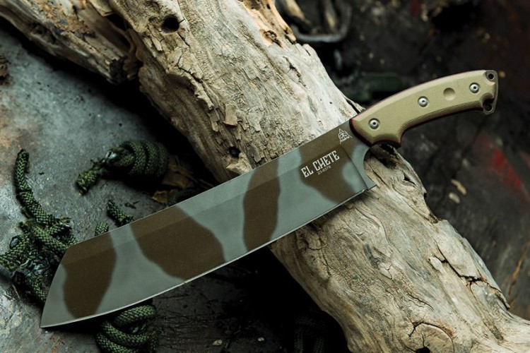Cuchillo Cuchillo | Navajas TOPS El Chete | Midnight Bronze Camo Cuchillo Cuchillo | Navajas TOPS El Chete | Midnight Bronze Camo