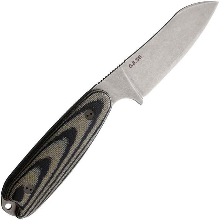 Feststehendes Messer Bradford Knives Guardian 3.5 Sheepsfoot Camo