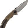 Складной нож Kansept Knives Pretatout | Damascus