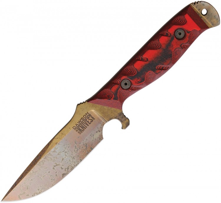 Dawson Knives Pathfinder arizona copper красный