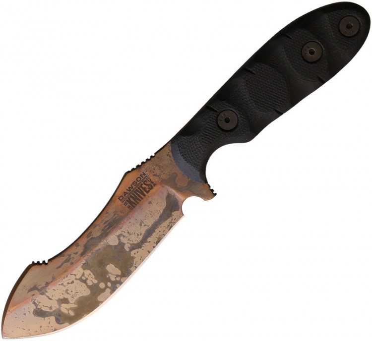 Cuchillo Dawson Knives Javalina Fixed Blade Black