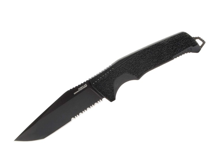 SOG Trident FX Serrated, Blackout knife