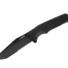 SOG Trident FX Serrated, Blackout knife