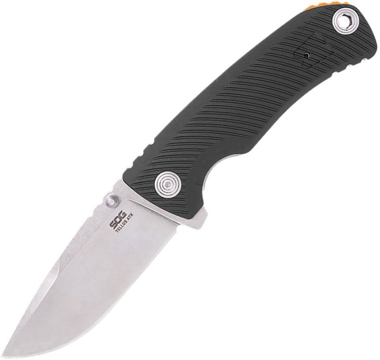 Cuchillo Cuchillo plegable SOG Tellus ATK Black Blaze Orange