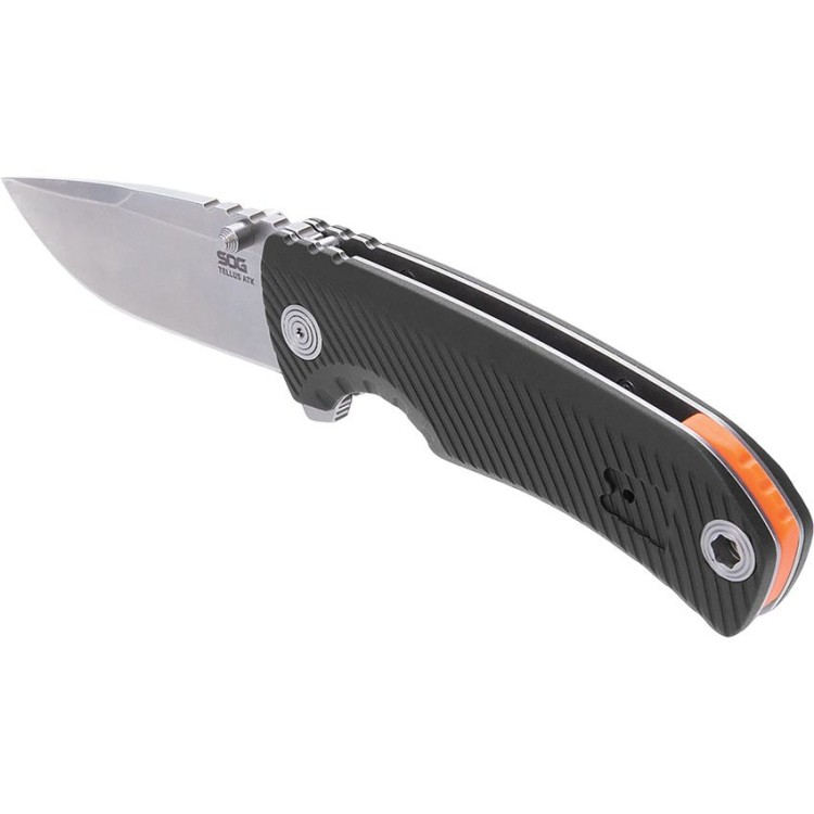 Складной нож SOG Tellus ATK Black Blaze Orange