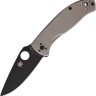 Складной нож Spyderco Tenacious R.I.L. | Black | Titanium Gray