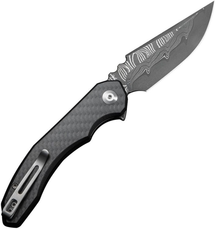 Складной нож CIVIVI Bluetick Damascus | Carbon & G10 Складной нож CIVIVI Bluetick Damascus | Carbon & G10