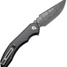 Cuchillo Cuchillo plegable | Navajas CIVIVI Bluetick Damascus | Carbon & G10